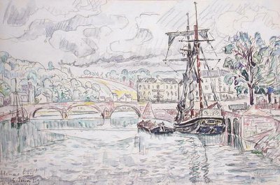 Hennebont von Paul Signac