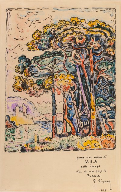 Landschaft von Paul Signac