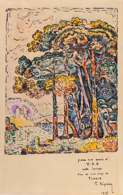 Landschaft von Paul Signac