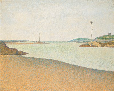 Les Balises, Saint-Briac, 1890 von Paul Signac