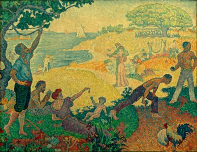 Die Zeit der Harmonie von Paul Signac