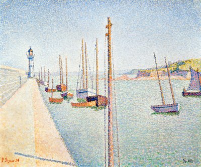 Portrieux, Bretagne, 1888 von Paul Signac