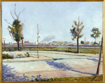 Straße von Gennevilliers von Paul Signac