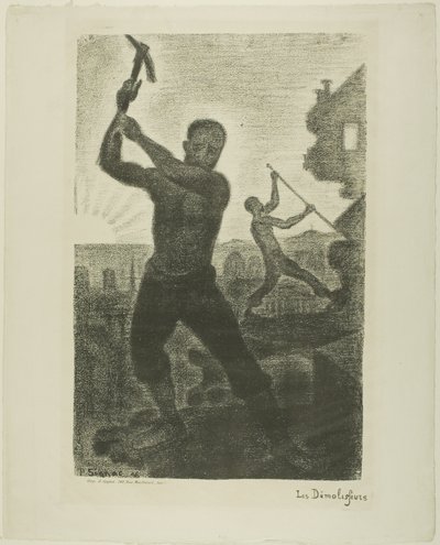 Die Strandräuber von Paul Signac