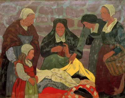 Die Stoffhändlerin von Paul Sérusier