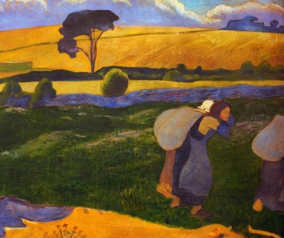 Die Wäscherinnen von Bellangenet von Paul Sérusier