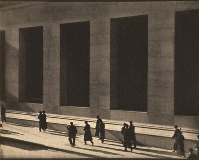 New York (Wall Street) von Paul Strand