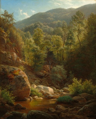 Szene in den Catskills von Paul Weber