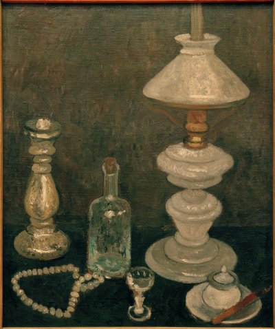 Stillleben mit Glaslampe von Paula Modersohn Becker