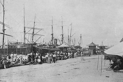 Os Quais de Santos, Santos Quais, 1895 von Paulo Kowalsky
