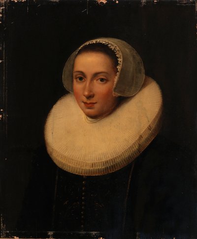 Porträt einer Dame von Paulus Moreelse