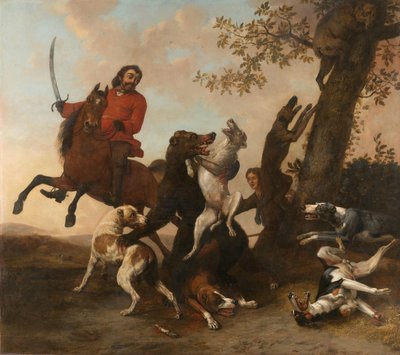 Bärenjagd von Paulus Potter