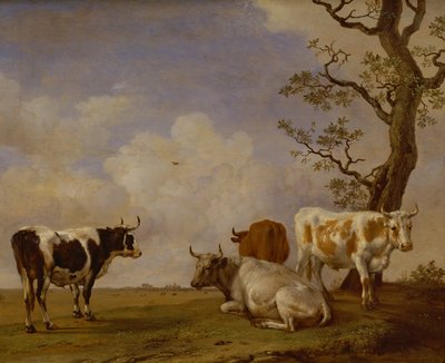Vier Stiere von Paulus Potter
