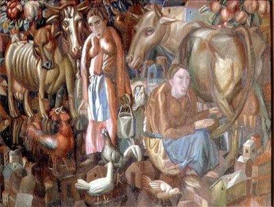 Melkerinnen von Pawel Nikolajewitsch Filonow