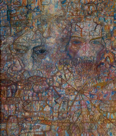 Gesichter, 1940 von Pavel Nikolayevich Filonov