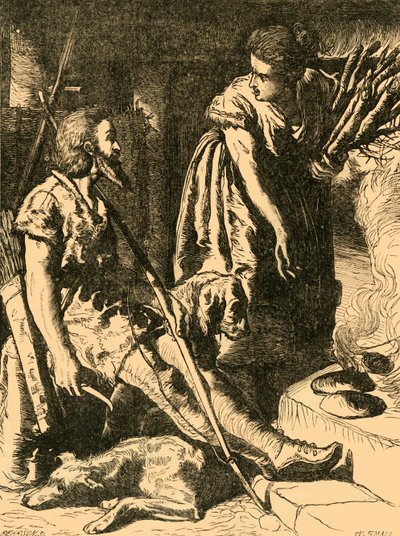 Alfred in der Hütte des Viehhirten von Pearson