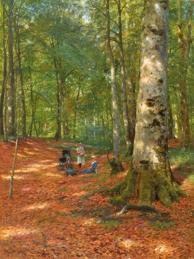 In der Waldlichtung von Peder Monsted