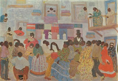 Tänzer in Haiti von Pedro Figari