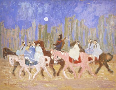 Zur Party; A la Fiesta von Pedro Figari