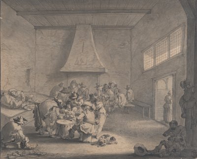 Wachszene, um 1700 von Peeter Bout