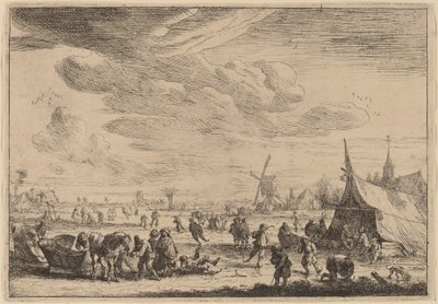 Die Schlittschuhläufer von Peeter Bout