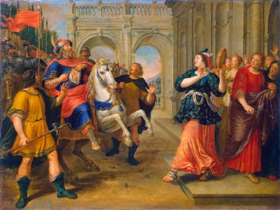 Jephtas Tochter, 1640-1650 von Peeter Lint van