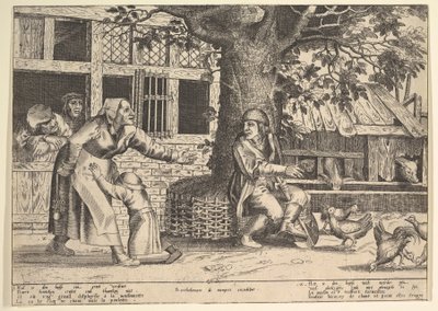 Der unterdrückte Ehemann von Peeter van der Borcht