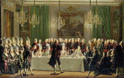 Stockholmer Schloss, Silvester 1779 von Pehr Hilleström