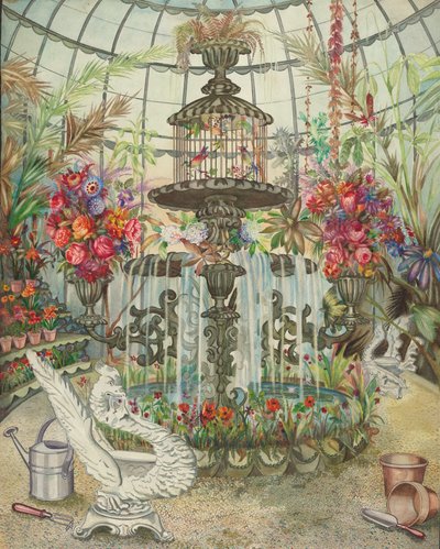 Wintergartenbrunnen von Perkins Harnly
