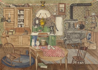 Ländliche Küche von Perkins Harnly