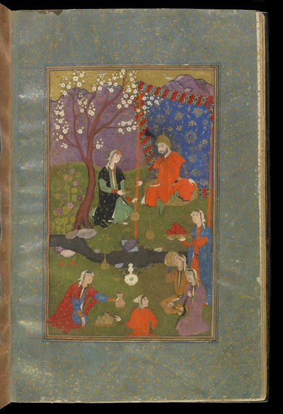 Jamshid u Khurshid, ca. 1600 von Persian School