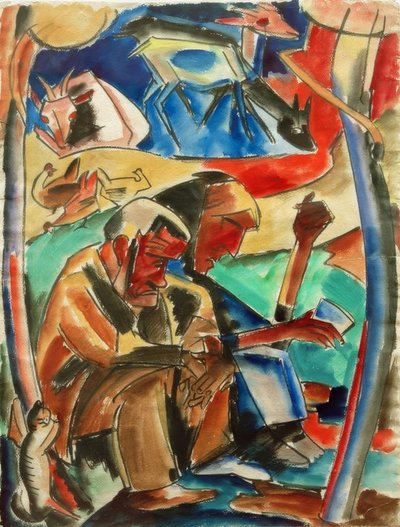 Die Eltern von Peter August Böckstiegel