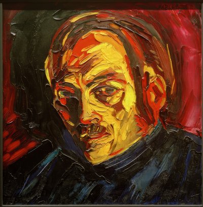 Porträt Max Tietz von Peter August Böckstiegel