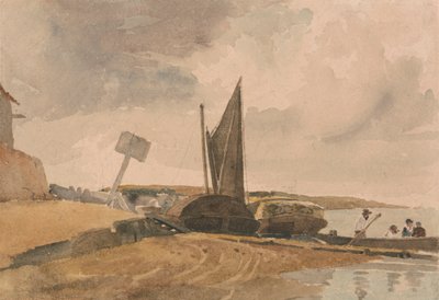 Ebbe, Bootsanleger von Peter DeWint