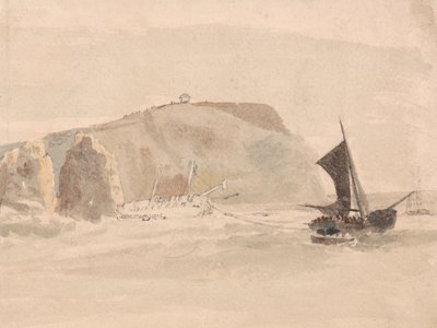 Schiffswrack vor den Needles, Isle of Wight von Peter DeWint