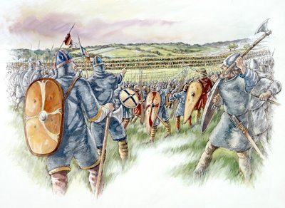 Schlacht von Hastings, 1066 von Peter Dunn