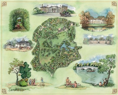 Kenwood House und Gelände, 17. Jahrhundert, ca. 1990-2010 von Peter Dunn