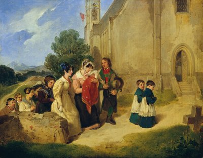 Der Taufgang von Peter Fendi