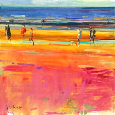 Boulevard de la Plage, 2011 von Peter Graham (Contemporary)