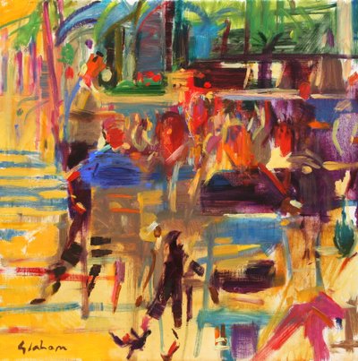 Carlton Croisette, Cannes von Peter Graham (Contemporary)