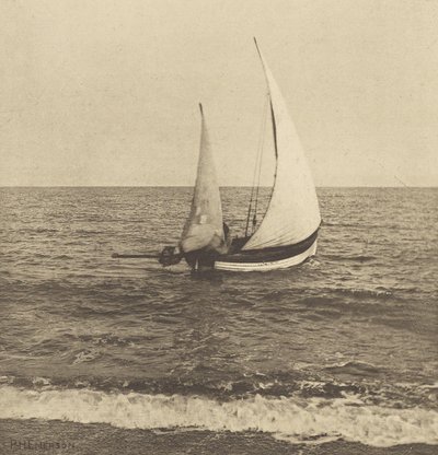 Ein Suffolk-Shrimper "Geht Los" von Peter Henry Emerson