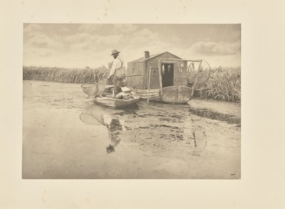 Das Zuhause eines Aal-Fängers von Peter Henry Emerson