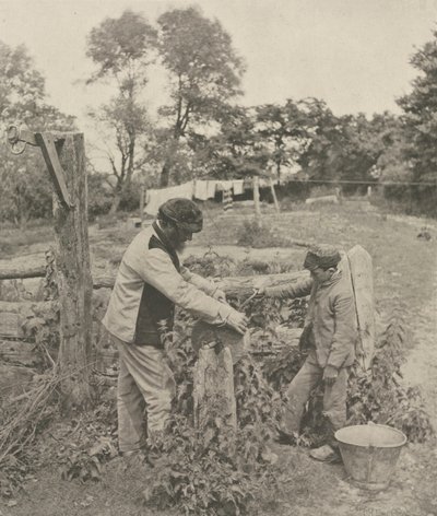 An der Schleifstein--Ein Bauernhof in Suffolk von Peter Henry Emerson