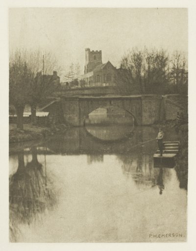 Broxbourne Kirche von Peter Henry Emerson