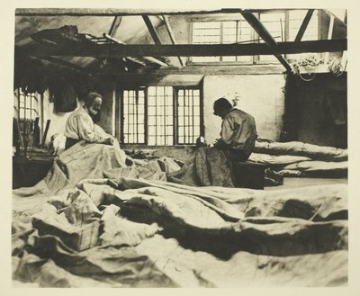 In einem Segelloft von Peter Henry Emerson