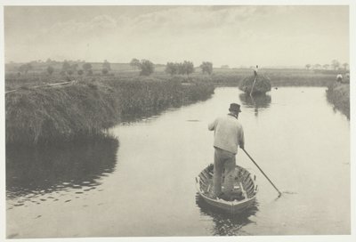 Heuernte im Marschland von Peter Henry Emerson