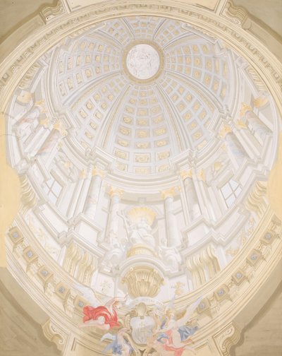 Scheinkuppel von Peter Krafft