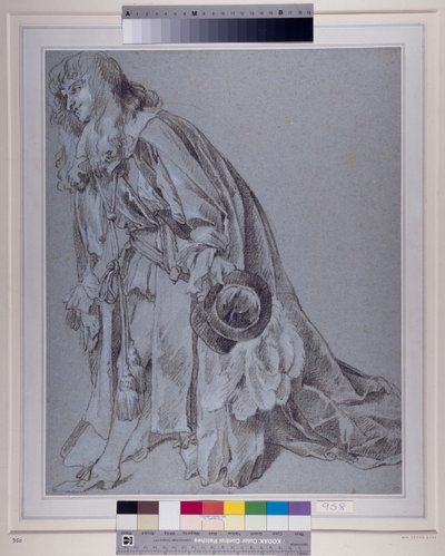 Ehrfürchtige Figur von Peter Lely