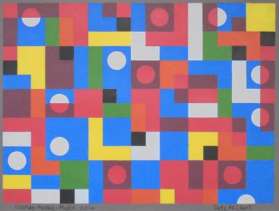 OVERLAY-MODULE-MALTA, 2017 von Peter McClure