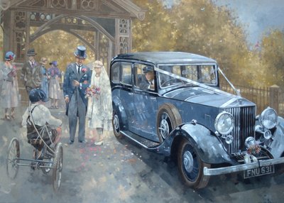 Landhochzeit der 1930er Jahre von Peter Miller